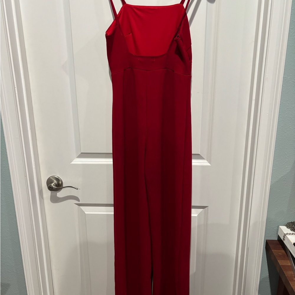 Joe & Elle Vibrant Red Jumpsuit, Sz S